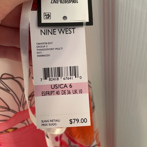 Nine West Dress looks vintage for 70’s costume party new with tags - Picture 6 of 8